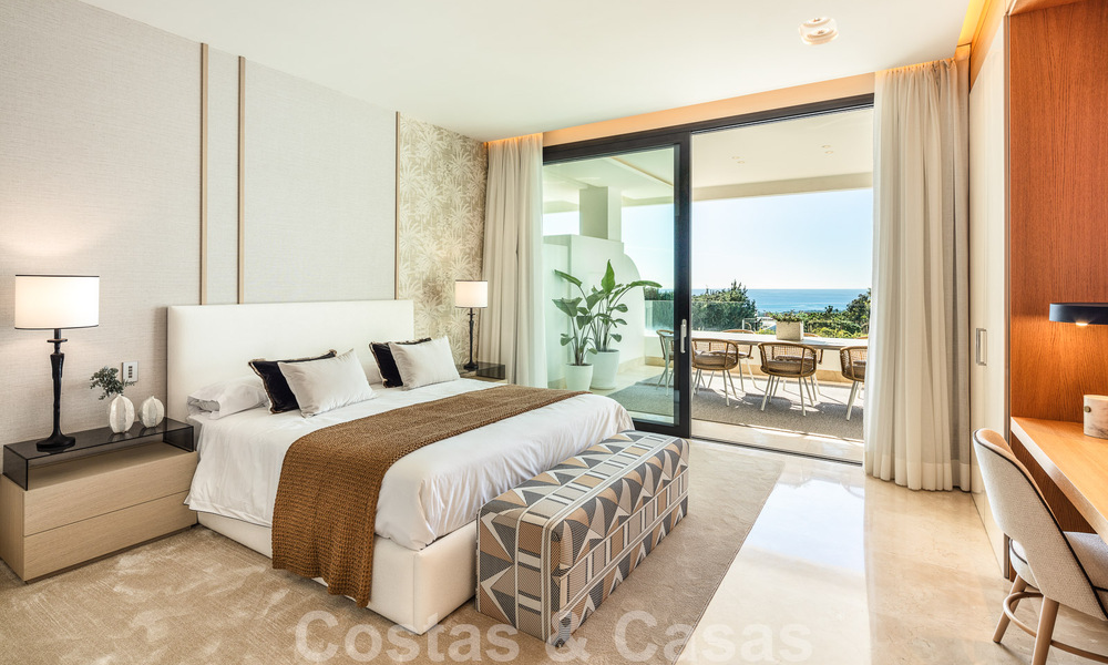 Spectaculaire penthouse moderne à vendre avec vue imprenable sur la mer dans le quartier très recherché de Sierra Blanca, sur la Golden Mile de Marbella 51504