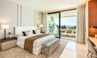 Spectaculaire penthouse moderne à vendre avec vue imprenable sur la mer dans le quartier très recherché de Sierra Blanca, sur la Golden Mile de Marbella 51504 