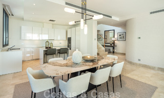 Spectaculaire penthouse moderne à vendre avec vue imprenable sur la mer dans le quartier très recherché de Sierra Blanca, sur la Golden Mile de Marbella 51510 