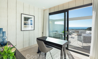 Spectaculaire penthouse moderne à vendre avec vue imprenable sur la mer dans le quartier très recherché de Sierra Blanca, sur la Golden Mile de Marbella 51515 
