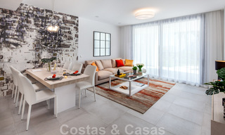 Prêts à emménager. Dernières 2 penthouses à vendre dans un style moderne dans un nouveau développement sur le New Golden Mile entre Marbella et Estepona 42520 