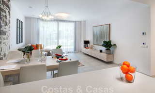 Prêts à emménager. Dernières 2 penthouses à vendre dans un style moderne dans un nouveau développement sur le New Golden Mile entre Marbella et Estepona 42521 