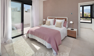 Prêts à emménager. Dernières 2 penthouses à vendre dans un style moderne dans un nouveau développement sur le New Golden Mile entre Marbella et Estepona 42537 