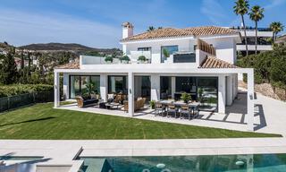 Villa méditerranéenne contemporaine de luxe à vendre avec vue sur la vallée du golf à Nueva Andalucia - Marbella 42815 