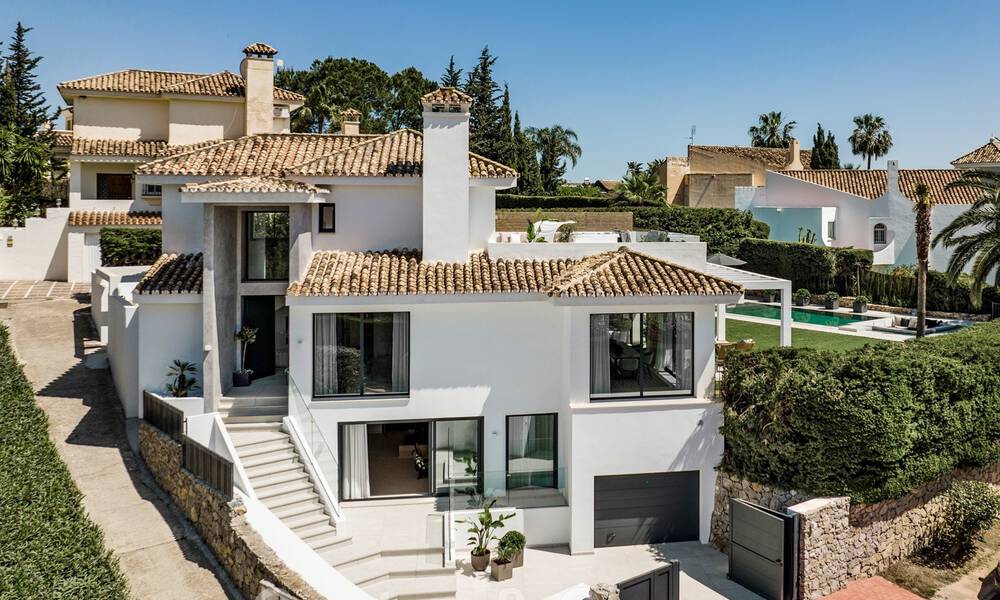 Villa méditerranéenne contemporaine de luxe à vendre avec vue sur la vallée du golf à Nueva Andalucia - Marbella 42816