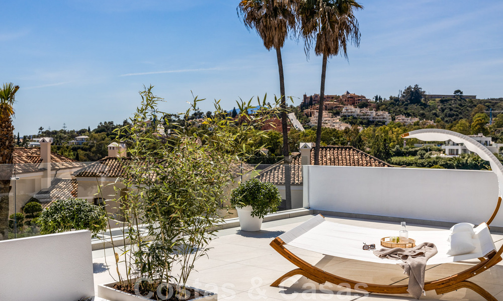 Villa méditerranéenne contemporaine de luxe à vendre avec vue sur la vallée du golf à Nueva Andalucia - Marbella 42826
