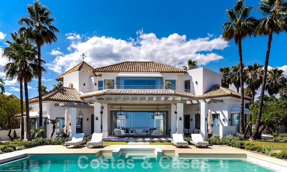 Vente d'une prestigieuse villa de luxe de style méditerranéen avec vue panoramique sur la mer à Benahavis - Marbella 43435