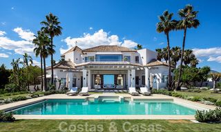 Vente d'une prestigieuse villa de luxe de style méditerranéen avec vue panoramique sur la mer à Benahavis - Marbella 43436 