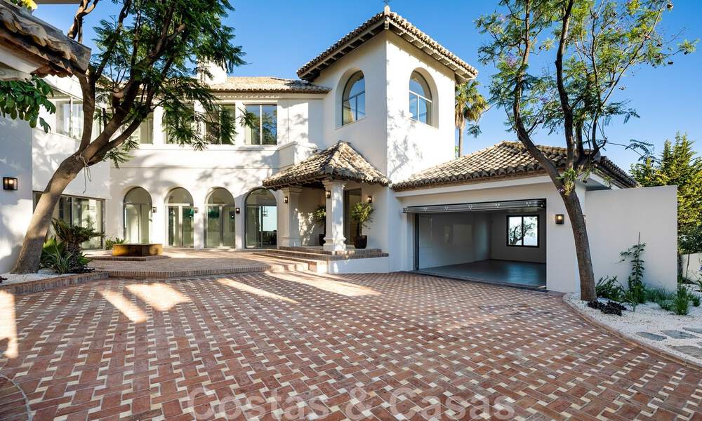 Vente d'une prestigieuse villa de luxe de style méditerranéen avec vue panoramique sur la mer à Benahavis - Marbella 43446