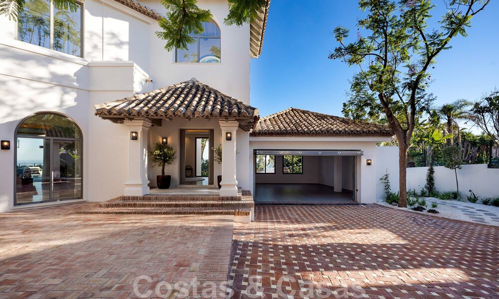 Vente d'une prestigieuse villa de luxe de style méditerranéen avec vue panoramique sur la mer à Benahavis - Marbella 43447