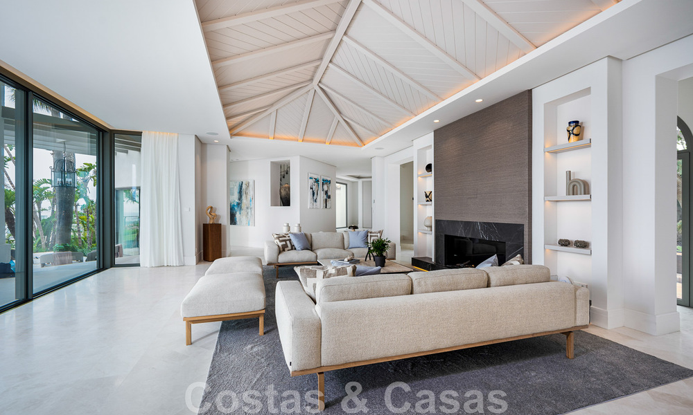 Vente d'une prestigieuse villa de luxe de style méditerranéen avec vue panoramique sur la mer à Benahavis - Marbella 43449