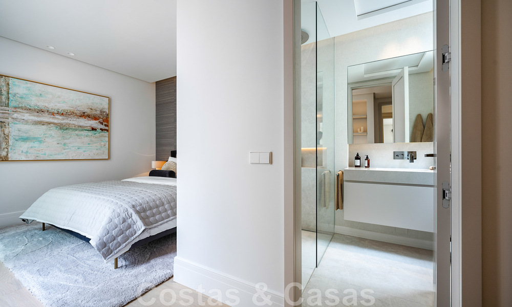 Vente d'une prestigieuse villa de luxe de style méditerranéen avec vue panoramique sur la mer à Benahavis - Marbella 43459