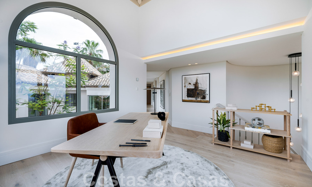 Vente d'une prestigieuse villa de luxe de style méditerranéen avec vue panoramique sur la mer à Benahavis - Marbella 43461