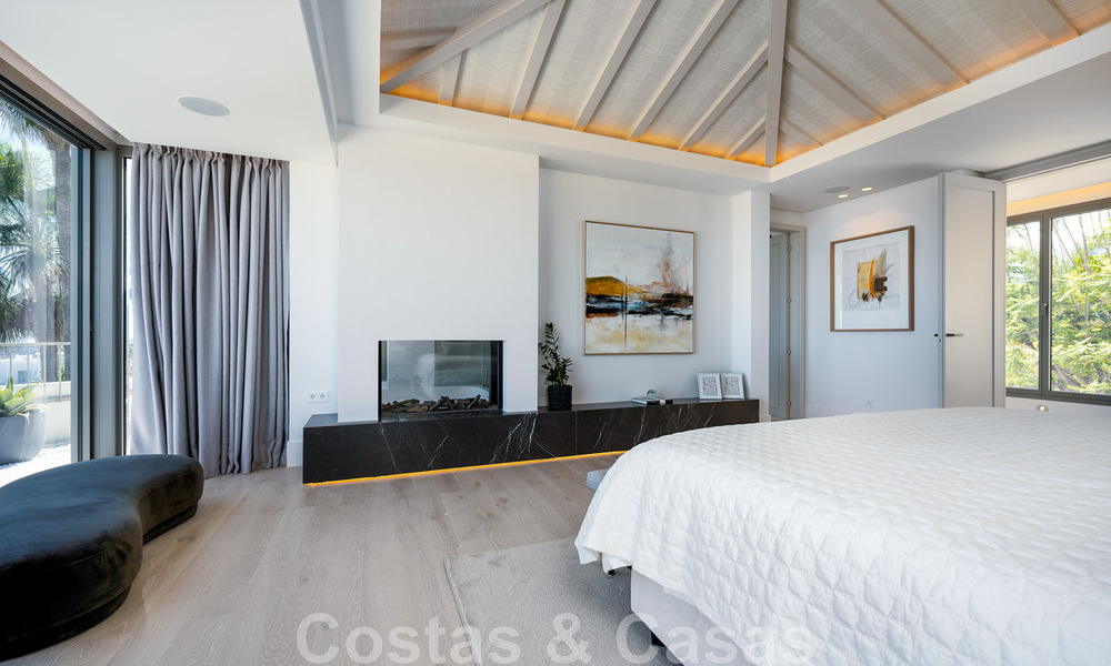 Vente d'une prestigieuse villa de luxe de style méditerranéen avec vue panoramique sur la mer à Benahavis - Marbella 43462