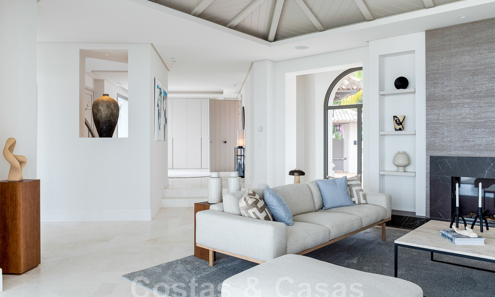 Vente d'une prestigieuse villa de luxe de style méditerranéen avec vue panoramique sur la mer à Benahavis - Marbella 43467