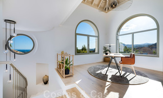 Vente d'une prestigieuse villa de luxe de style méditerranéen avec vue panoramique sur la mer à Benahavis - Marbella 43481 