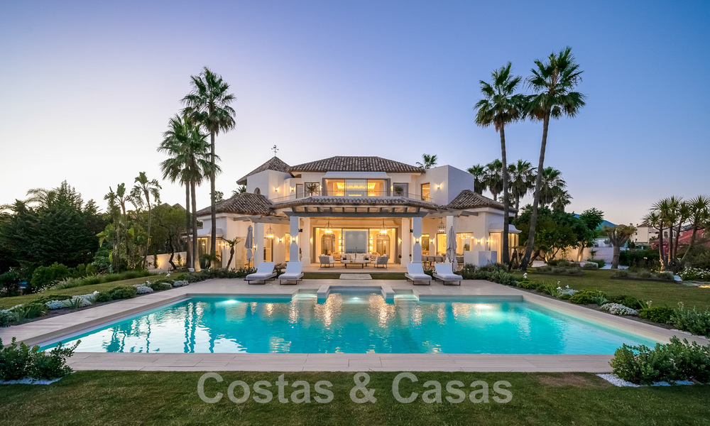 Vente d'une prestigieuse villa de luxe de style méditerranéen avec vue panoramique sur la mer à Benahavis - Marbella 43504