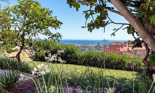 Vente d'une prestigieuse villa de luxe de style méditerranéen avec vue panoramique sur la mer à Benahavis - Marbella 43508 