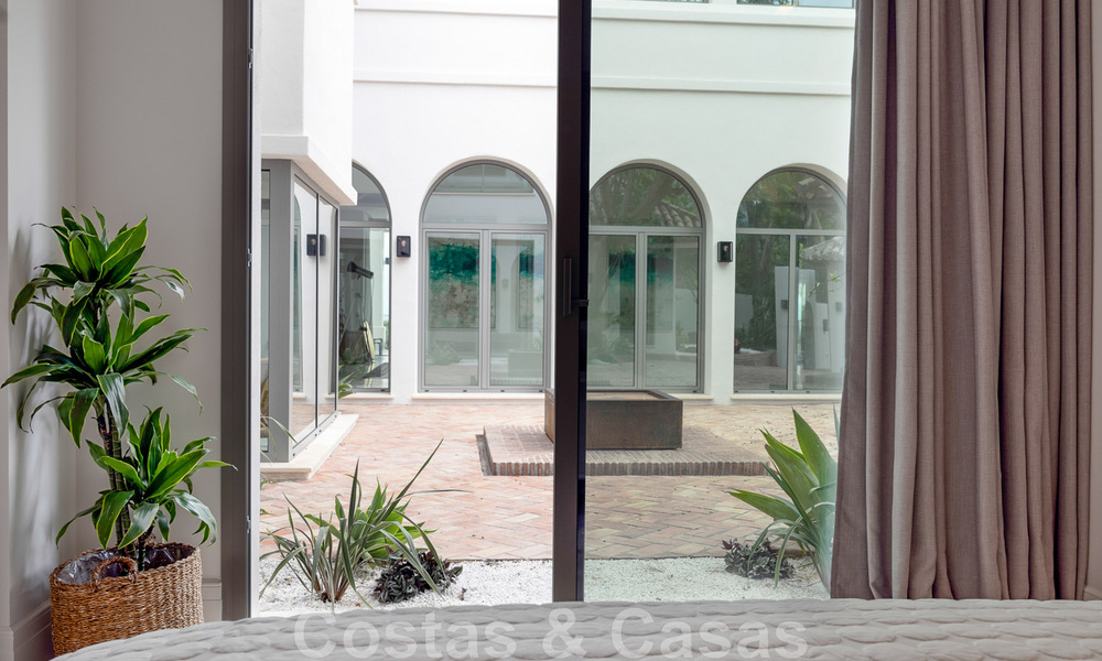 Vente d'une prestigieuse villa de luxe de style méditerranéen avec vue panoramique sur la mer à Benahavis - Marbella 43516