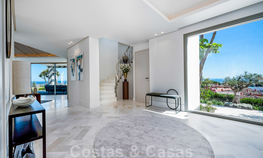 Vente d'une prestigieuse villa de luxe de style méditerranéen avec vue panoramique sur la mer à Benahavis - Marbella 43519