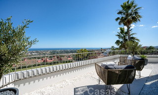 Vente d'une prestigieuse villa de luxe de style méditerranéen avec vue panoramique sur la mer à Benahavis - Marbella 43523 