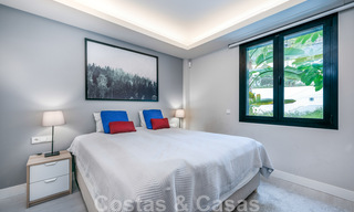 Appartement de jardin moderne et de haute qualité à vendre avec 3 chambres et des vues panoramiques sur la mer au cœur de Nueva Andalucia à Marbella 42862 