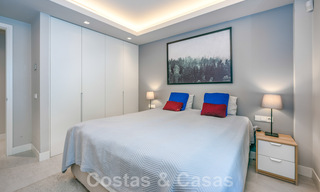 Appartement de jardin moderne et de haute qualité à vendre avec 3 chambres et des vues panoramiques sur la mer au cœur de Nueva Andalucia à Marbella 42865 