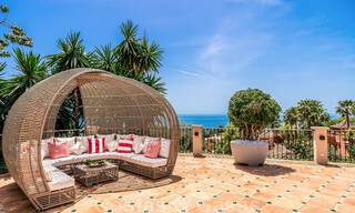 Impressionnante villa de luxe à l'architecture méditerranéenne, avec vue sur la mer, dans le quartier résidentiel recherché de Sierra Blanca, sur la Golden Mile de Marbella 42908 