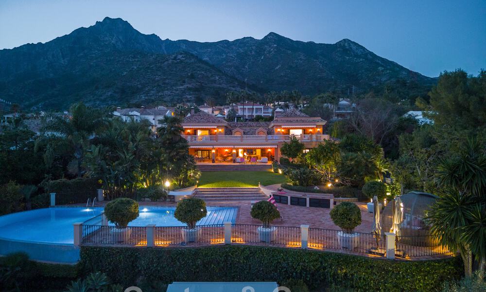 Impressionnante villa de luxe à l'architecture méditerranéenne, avec vue sur la mer, dans le quartier résidentiel recherché de Sierra Blanca, sur la Golden Mile de Marbella 42913