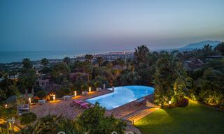 Impressionnante villa de luxe à l'architecture méditerranéenne, avec vue sur la mer, dans le quartier résidentiel recherché de Sierra Blanca, sur la Golden Mile de Marbella 42914 