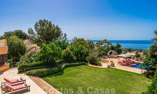 Impressionnante villa de luxe à l'architecture méditerranéenne, avec vue sur la mer, dans le quartier résidentiel recherché de Sierra Blanca, sur la Golden Mile de Marbella 42921 