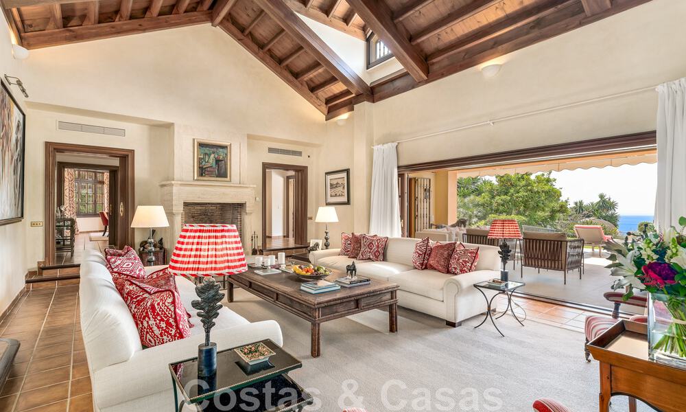Impressionnante villa de luxe à l'architecture méditerranéenne, avec vue sur la mer, dans le quartier résidentiel recherché de Sierra Blanca, sur la Golden Mile de Marbella 42935