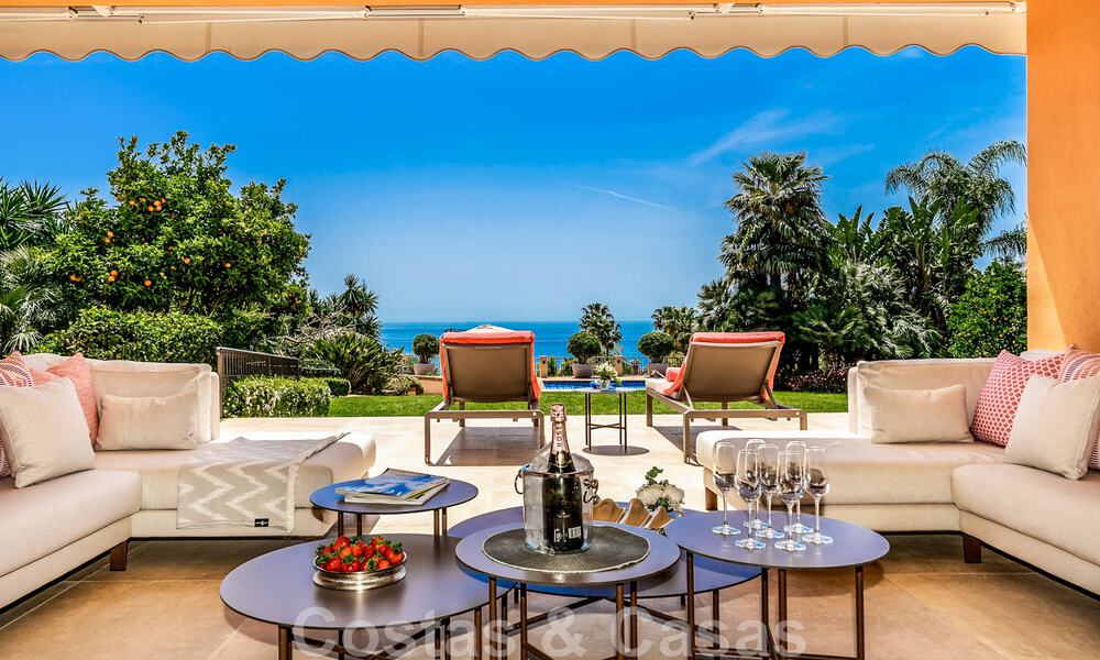 Impressionnante villa de luxe à l'architecture méditerranéenne, avec vue sur la mer, dans le quartier résidentiel recherché de Sierra Blanca, sur la Golden Mile de Marbella 42942