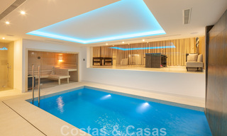 Villa de luxe de style contemporain à vendre avec vue sur la mer dans la vallée du golf de Nueva Andalucia à Marbella 43315 