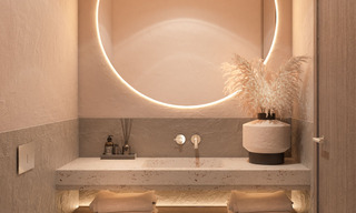 Fantastique, villa de luxe à vendre de style contemporain, à distance de marche de toutes les commodités et des plages du Golden Mile, Marbella 43159 