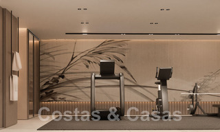 Fantastique, villa de luxe à vendre de style contemporain, à distance de marche de toutes les commodités et des plages du Golden Mile, Marbella 43160 