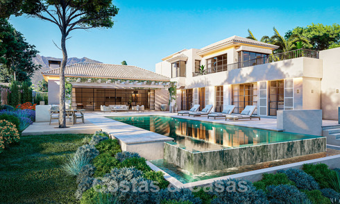 Fantastique, villa de luxe à vendre de style contemporain, à distance de marche de toutes les commodités et des plages du Golden Mile, Marbella 43177