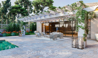 Fantastique, villa de luxe à vendre de style contemporain, à distance de marche de toutes les commodités et des plages du Golden Mile, Marbella 43183 
