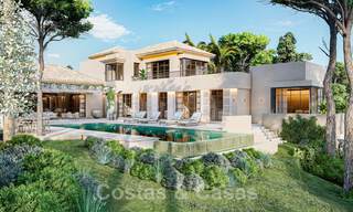 Fantastique, villa de luxe à vendre de style contemporain, à distance de marche de toutes les commodités et des plages du Golden Mile, Marbella 43184 