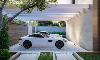 Fantastique, villa de luxe à vendre de style contemporain, à distance de marche de toutes les commodités et des plages du Golden Mile, Marbella 43185 