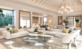 Fantastique, villa de luxe à vendre de style contemporain, à distance de marche de toutes les commodités et des plages du Golden Mile, Marbella 43198 