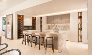 Fantastique, villa de luxe à vendre de style contemporain, à distance de marche de toutes les commodités et des plages du Golden Mile, Marbella 43199 