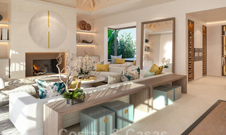Fantastique, villa de luxe à vendre de style contemporain, à distance de marche de toutes les commodités et des plages du Golden Mile, Marbella 43201 