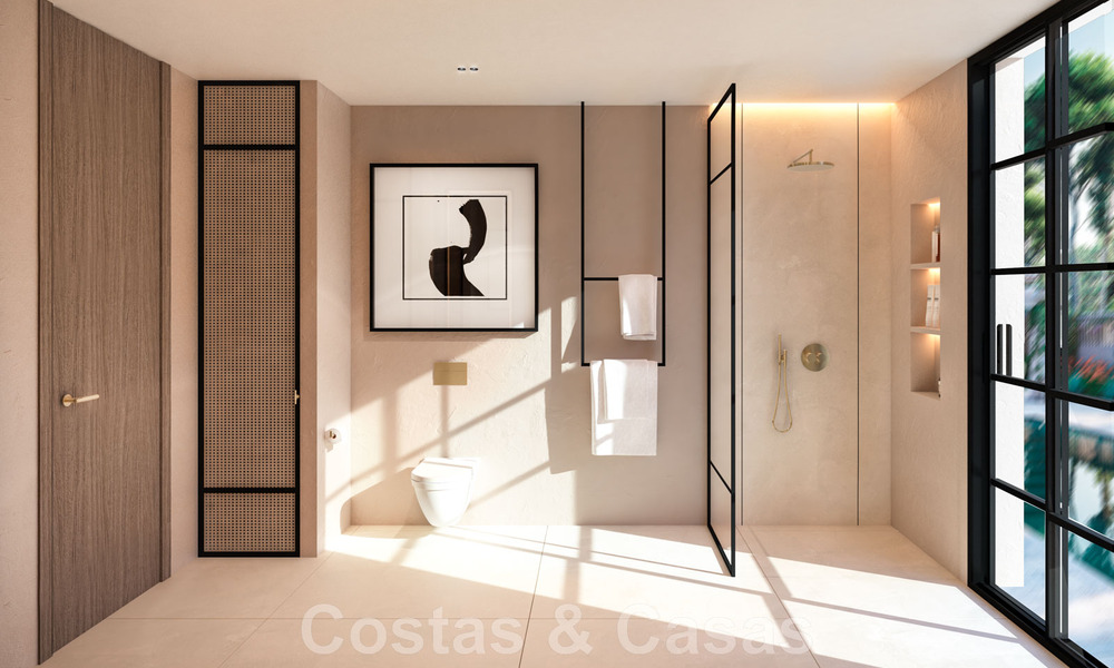 Fantastique, villa de luxe à vendre de style contemporain, à distance de marche de toutes les commodités et des plages du Golden Mile, Marbella 43205