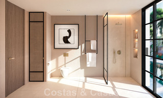 Fantastique, villa de luxe à vendre de style contemporain, à distance de marche de toutes les commodités et des plages du Golden Mile, Marbella 43205 