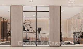 Fantastique, villa de luxe à vendre de style contemporain, à distance de marche de toutes les commodités et des plages du Golden Mile, Marbella 43212 