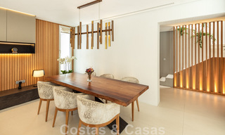 Charmante villa de luxe moderne à vendre dans une prestigieuse communauté résidentielle située sur le Golden Mile de Marbella 43279 