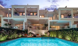 Nouvelles résidences contemporaines à vendre avec vue imprenable sur la mer à Manilva sur la Costa del Sol 43328 