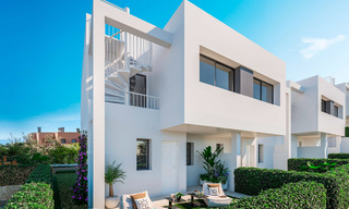 Nouvelles résidences contemporaines à vendre avec vue imprenable sur la mer à Manilva sur la Costa del Sol 43332 