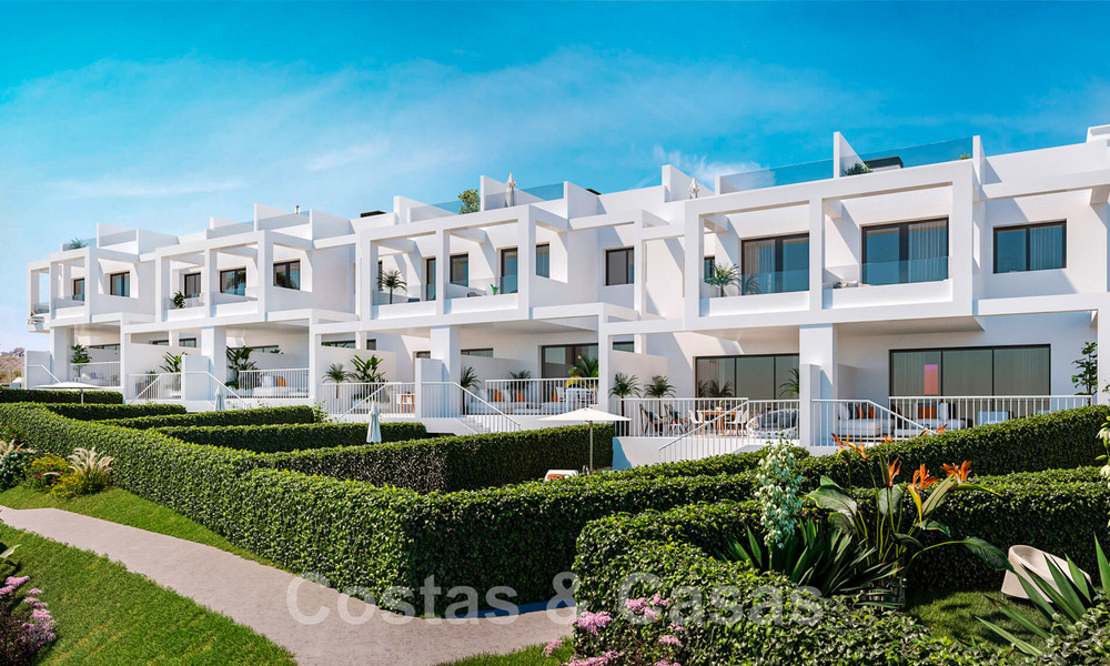 Nouvelles résidences contemporaines à vendre avec vue imprenable sur la mer à Manilva sur la Costa del Sol 43333